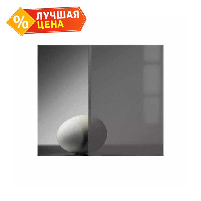 Монолитный поликарбонат 6 мм КИВИ серый 2050х3050 мм