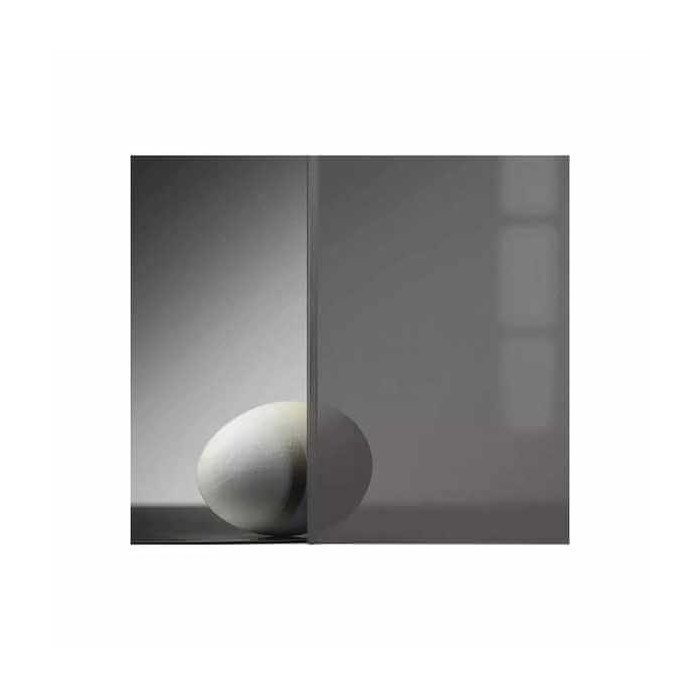 Монолитный поликарбонат 10 мм КИВИ серый 2050х3050 мм